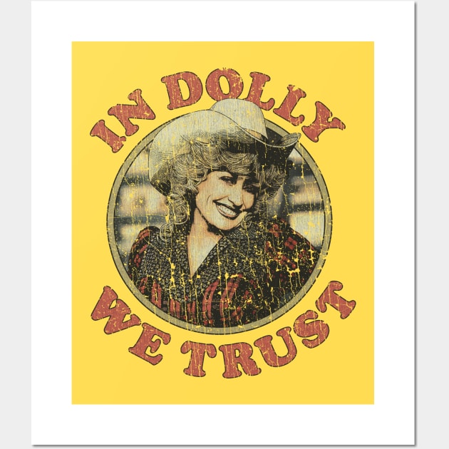 In Dolly We Trust 1984 Wall Art by JCD666